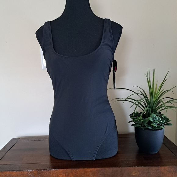 ❤️ No Boundaries Swimsuit Black One Piece Bathing Suit Various Sizes NWT - Picture 9 of 12